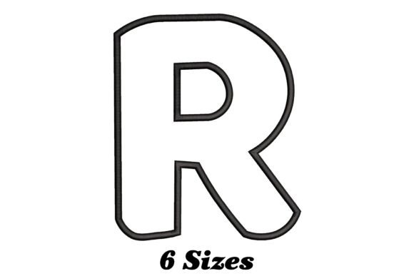 Alphabet Letter R Outline: A Craft Fair Seller’s Review