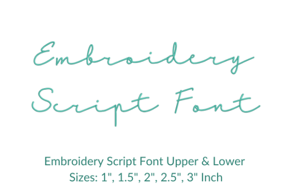 Gistesy Font: A Smart Addition for Etsy Embroidery Sellers