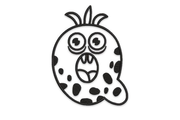 h1>Monster Alphabet Letter Q: A Whimsical Touch for Personalized Embroidery Gifts