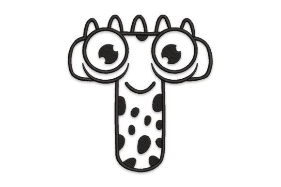Monster Alphabet Letter T: A Playful Boost for Small Business Branding