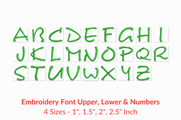 Reviewing Pixie Font for Seasonal Embroidery Designs