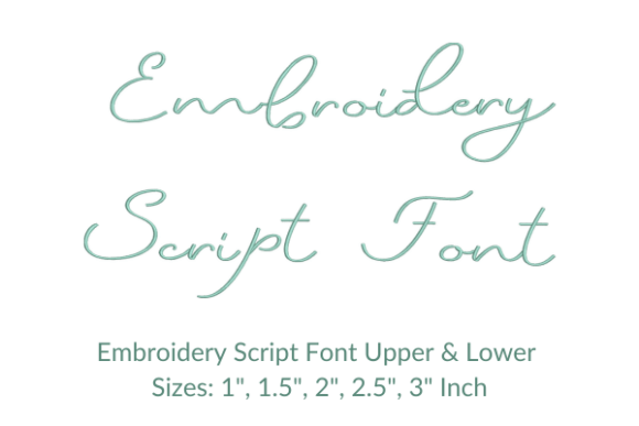 Reviewing Suite Font for Personalized Embroidery Gifts